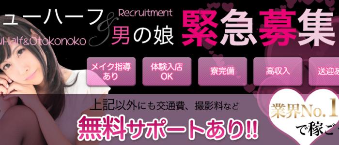 ニューハーフ&男の娘(女装)募集